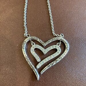Brighton Love Struck Reversible Necklace
